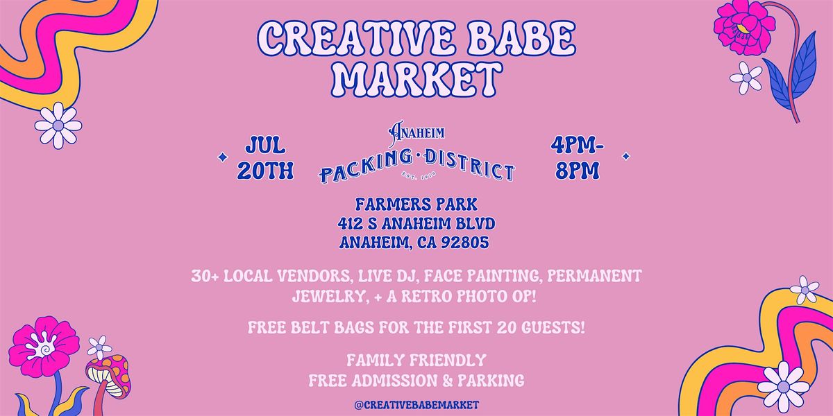 Creative Babe - Pop-Up Market @ Anaheim Packing District