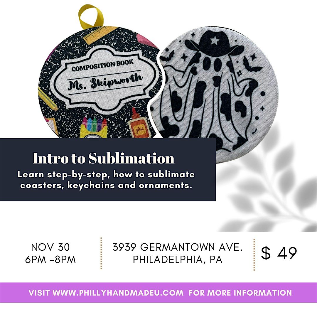 Sublimation for Beginners Workshop - Customized Gifts