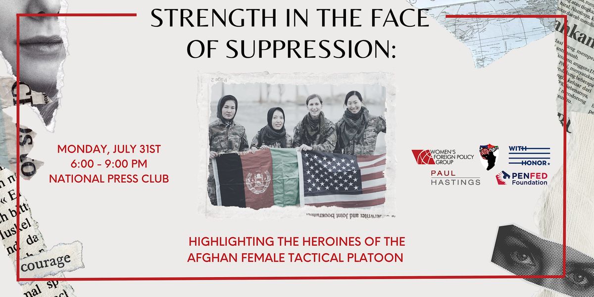 Highlighting the Heroines of the Afghan Female Tactical Platoon