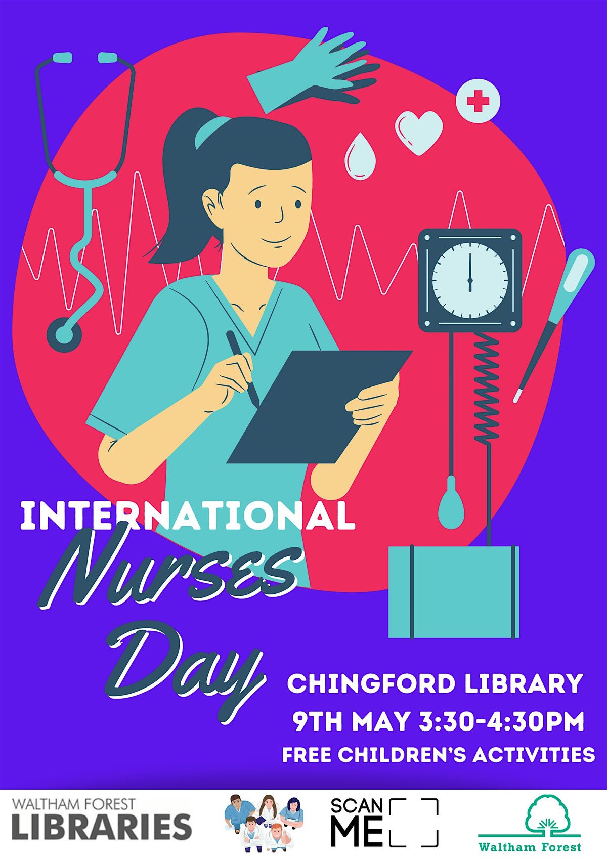 Chingford Library International Nurses Day @ Chingford Library Tickets, North Chingford ...