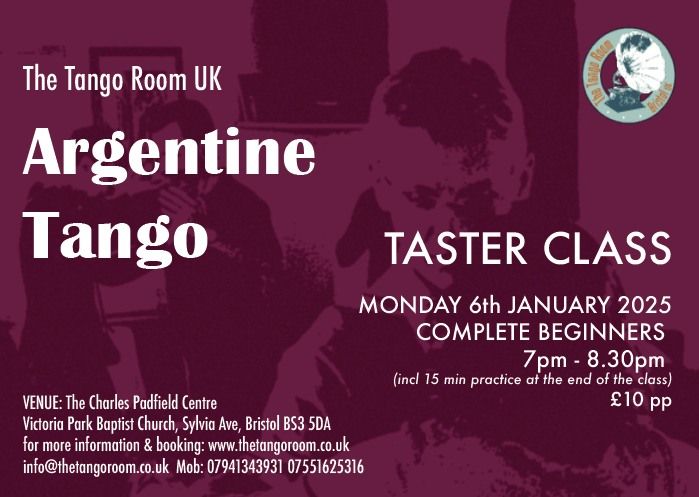 Argentine Tango Taster Class