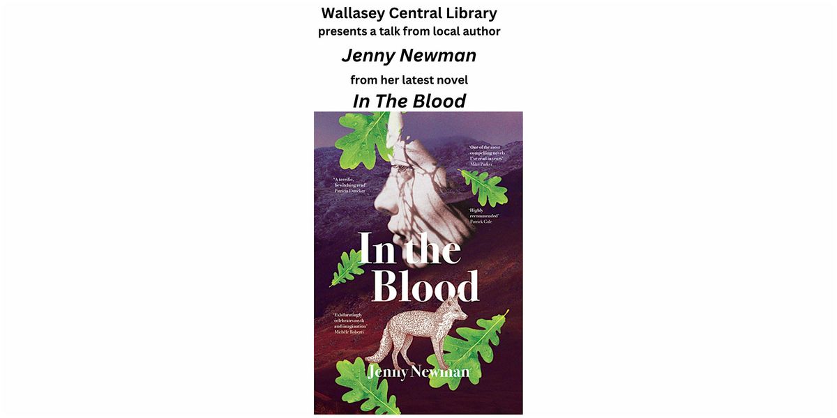 Local author Jenny Newman at Wallasey Central Library