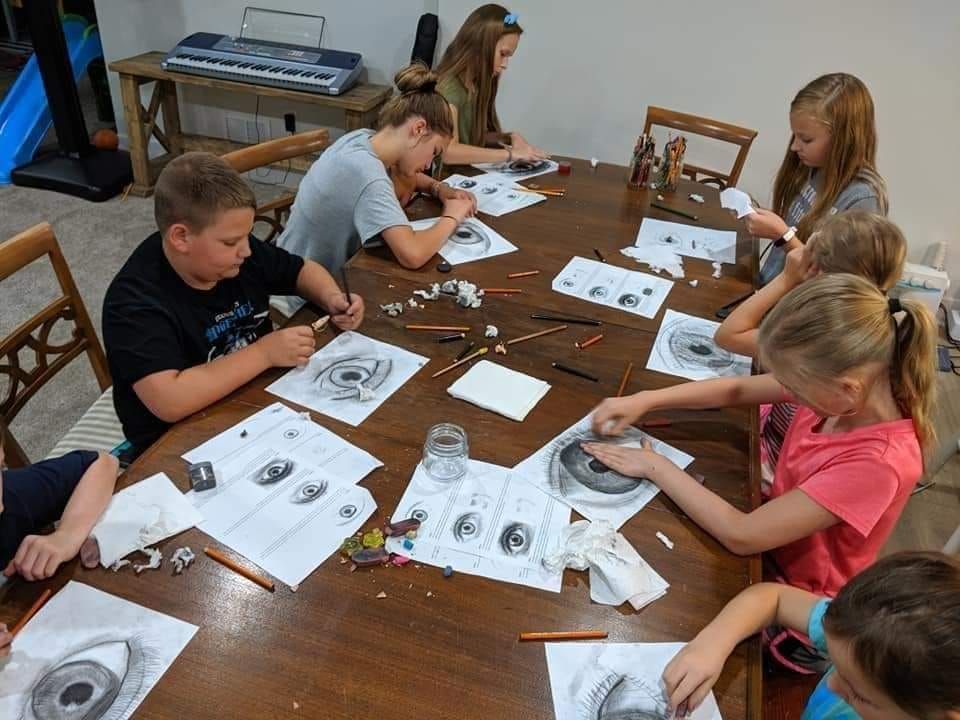 Winter Art Classes for Kids