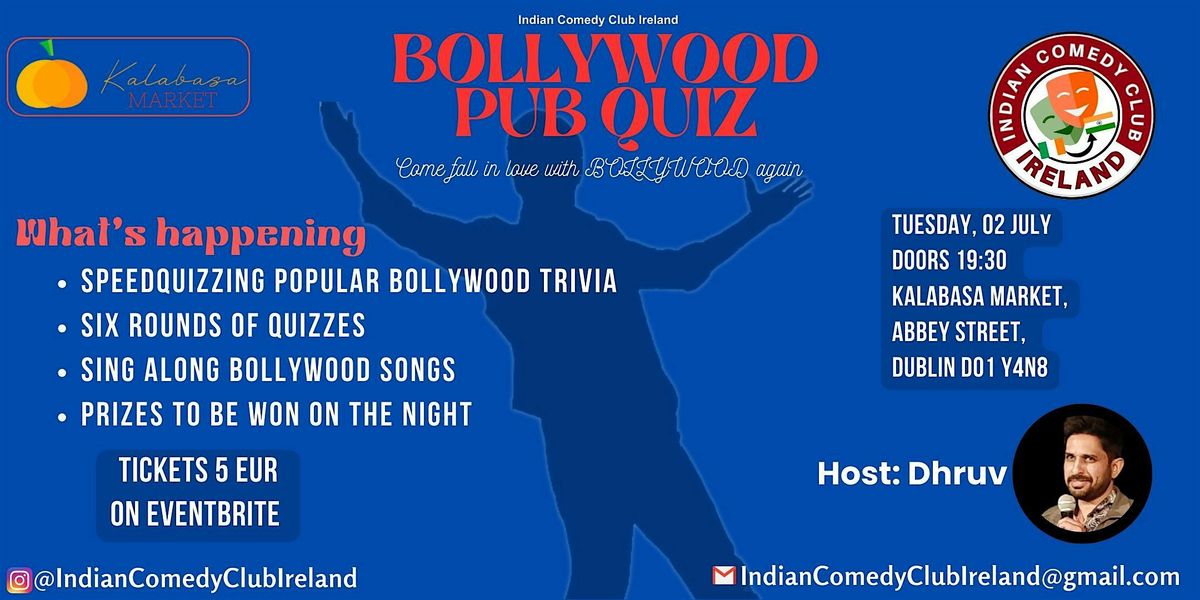 Bollywood Pub Quiz Dublin - SpeedQuizzing III