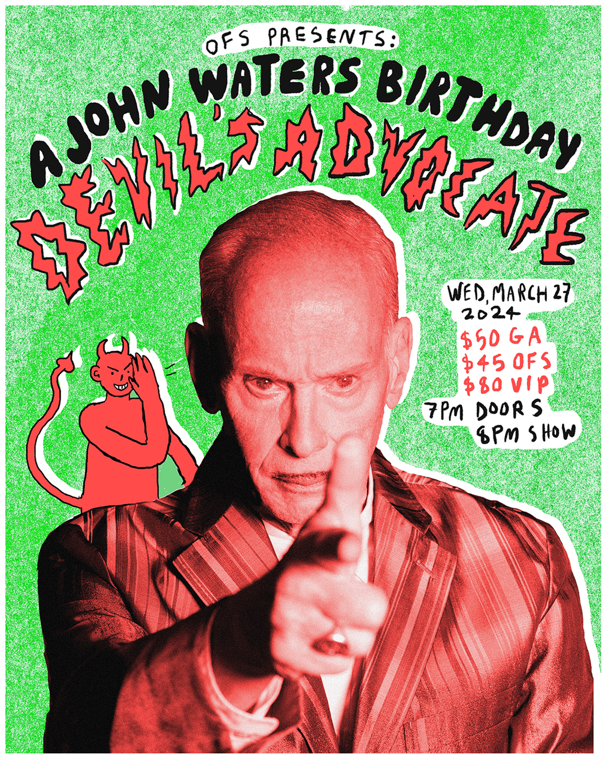 John Waters at The Masquerade - Heaven