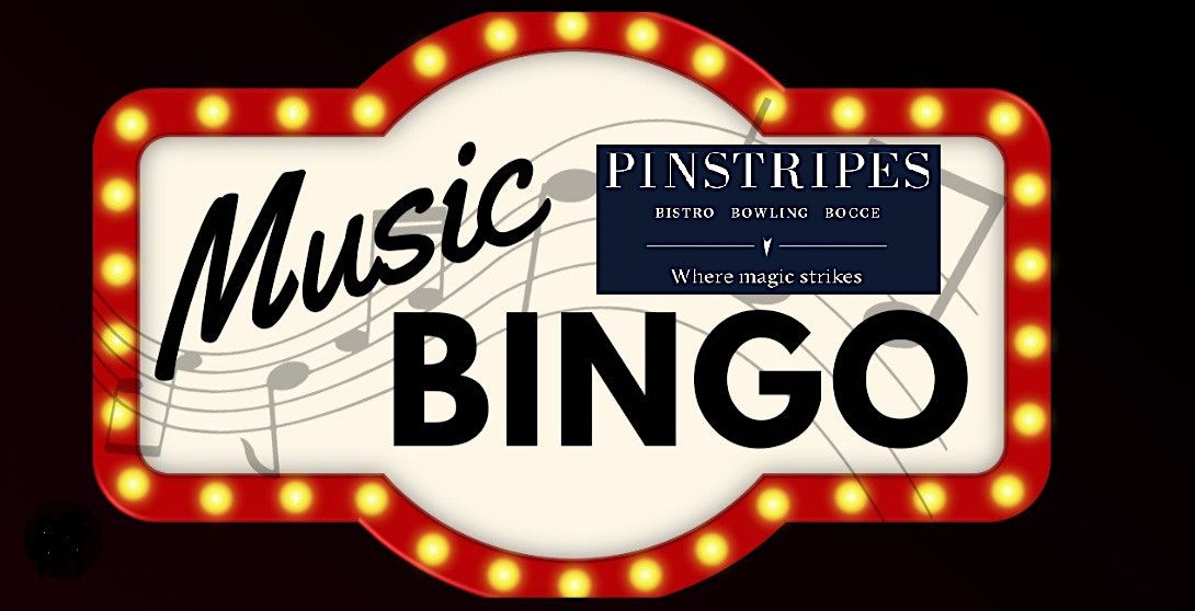 Music Bingo - Pinstripes, Houston!