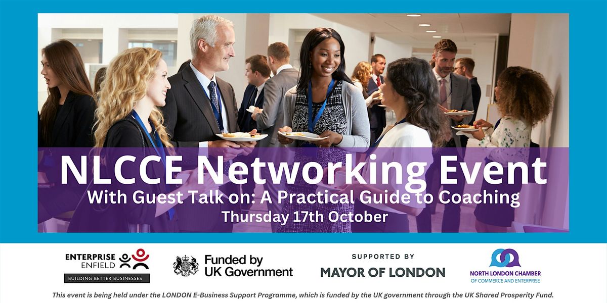 NLCCE Networking Event  & Guest Talk on a Practical Guide to Coaching