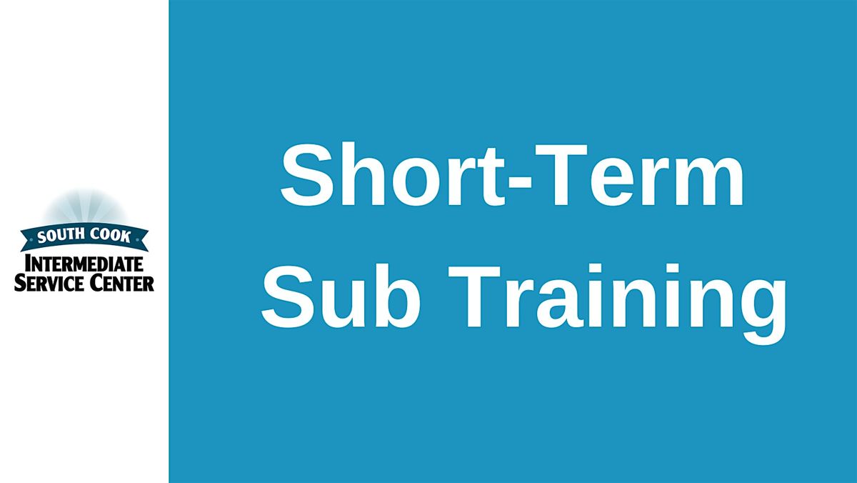 ONLINE Short-Term Substitute Teaching Licenses (07667)