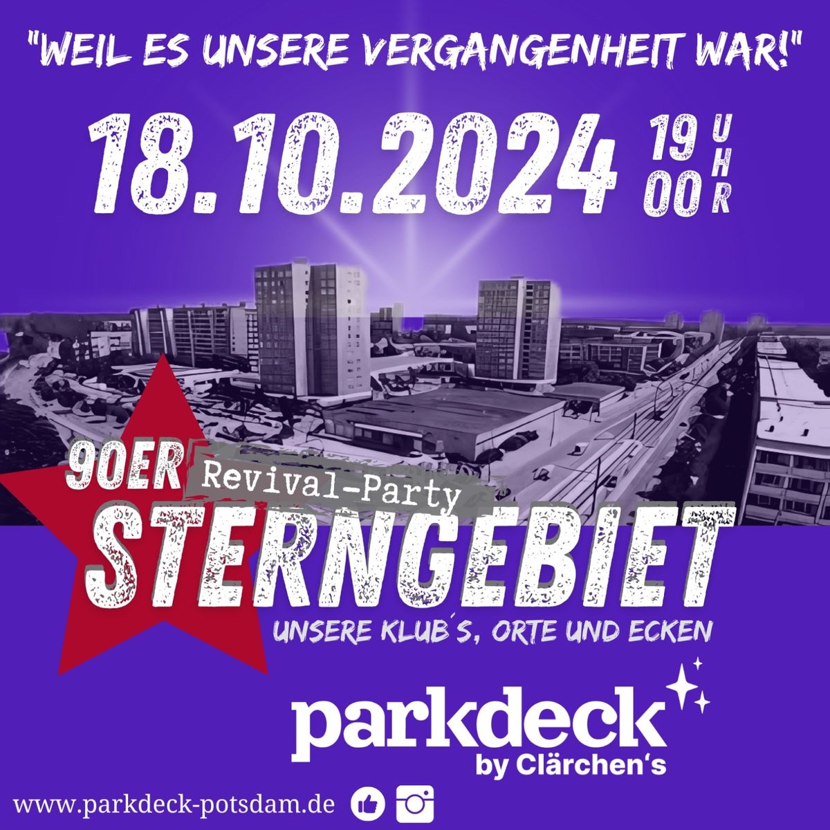 90ER STERNGEBIET Revival - Party - unsere Klub\u00b4s, Orte und Ecken 