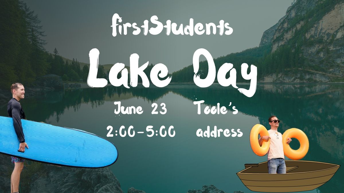 First Students Lake Day