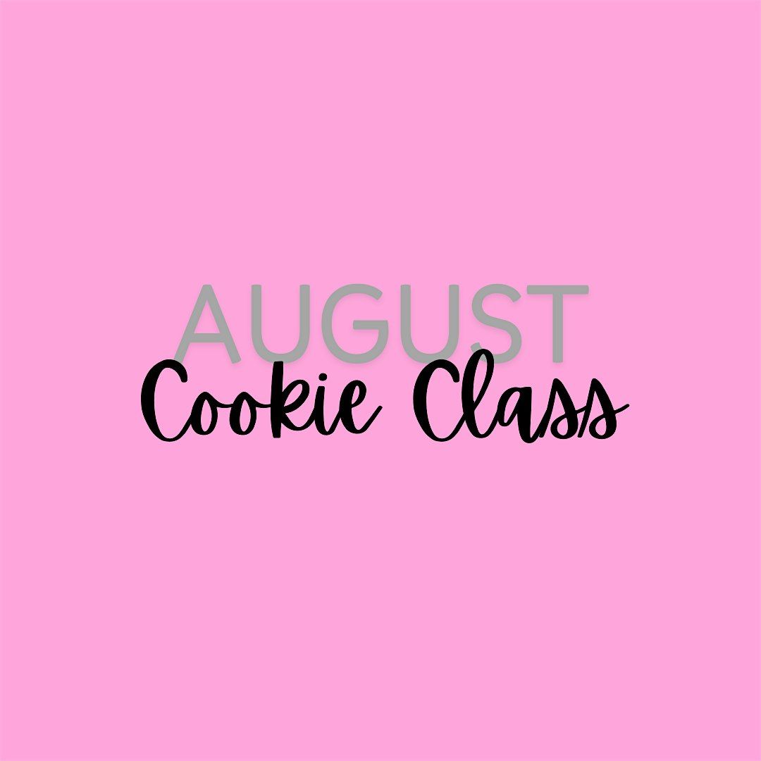 2 PM - August Sugar Cookie Decorating Class (Overland Park)
