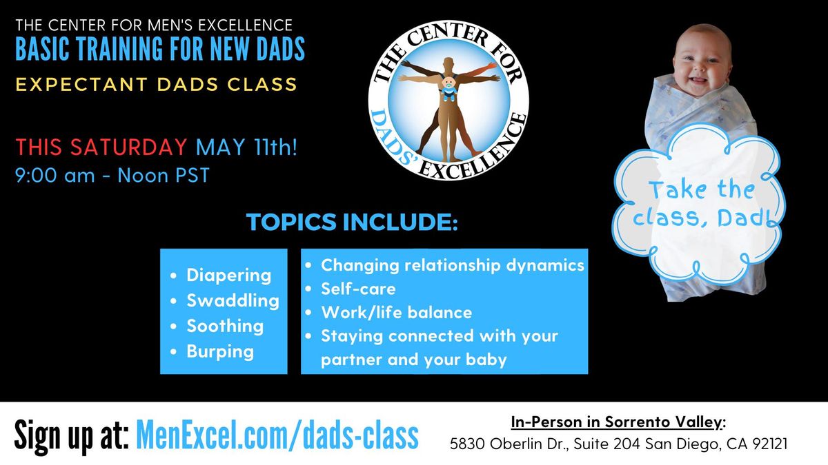 In-Person Expectant Dads' Class