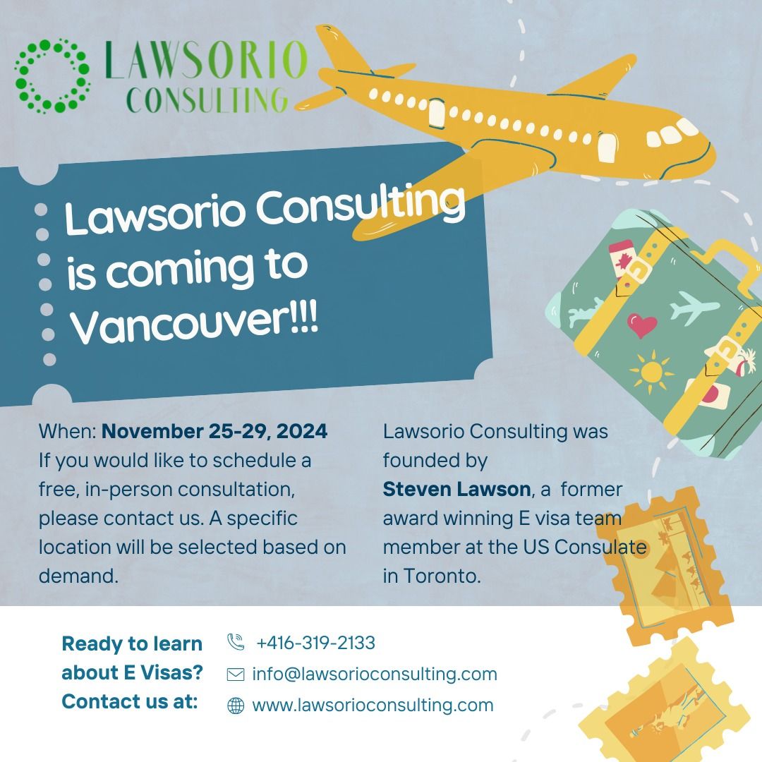 Lawsorio Consulting Vancouver Visit