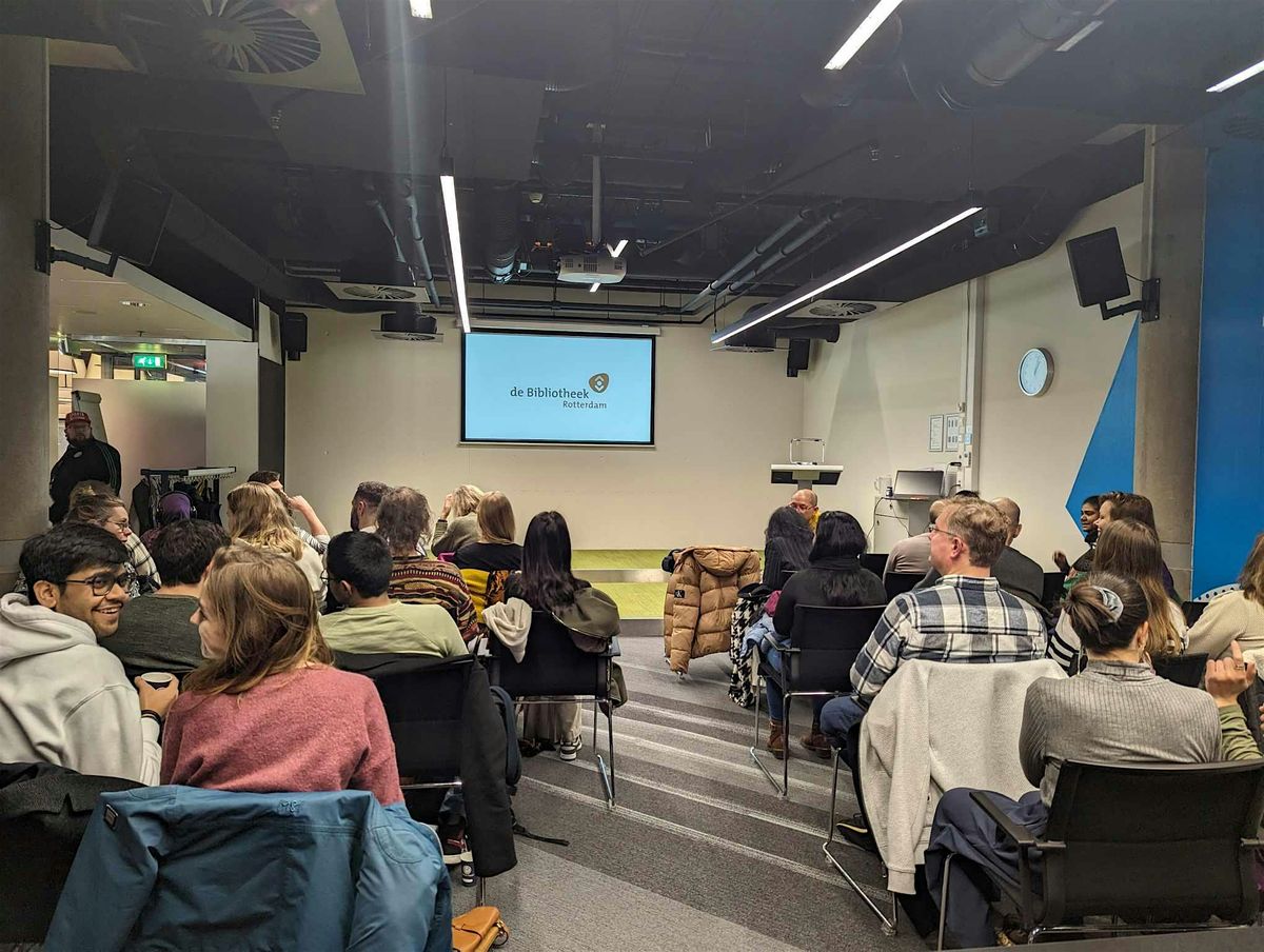 Storytelling and Stand-up comedy - Rotterdam Central Library