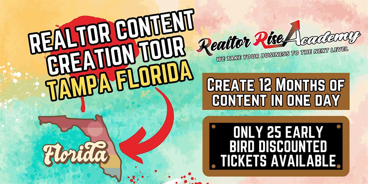 Realtor Content Creation Tour-Tampa