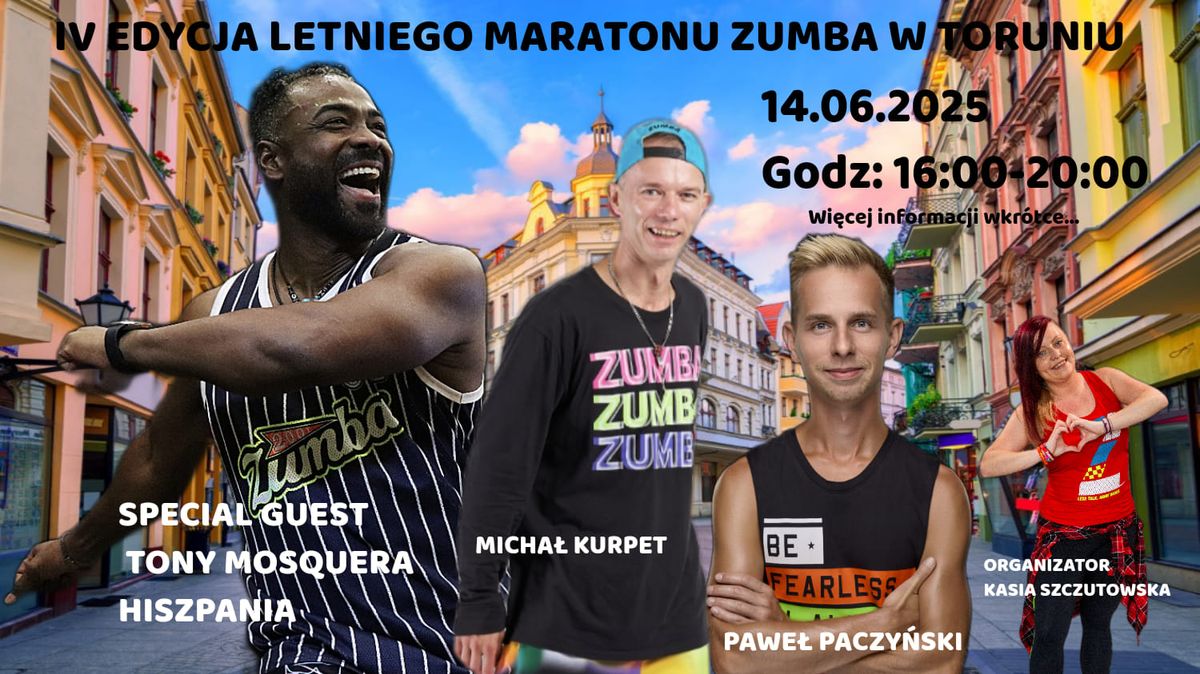 IV Edycja Letniego Maratonu Zumba Fitness w Toruniu 