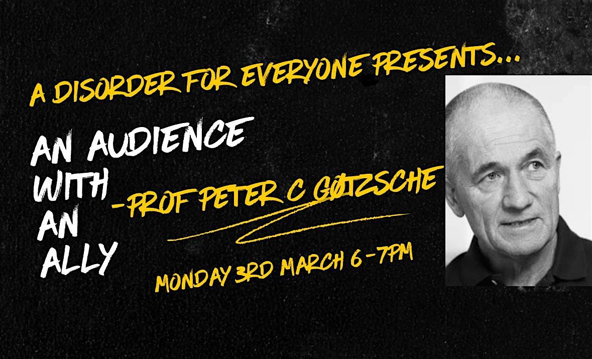 An Audience with an Ally  - Professor Peter C G\u00f8tzsche