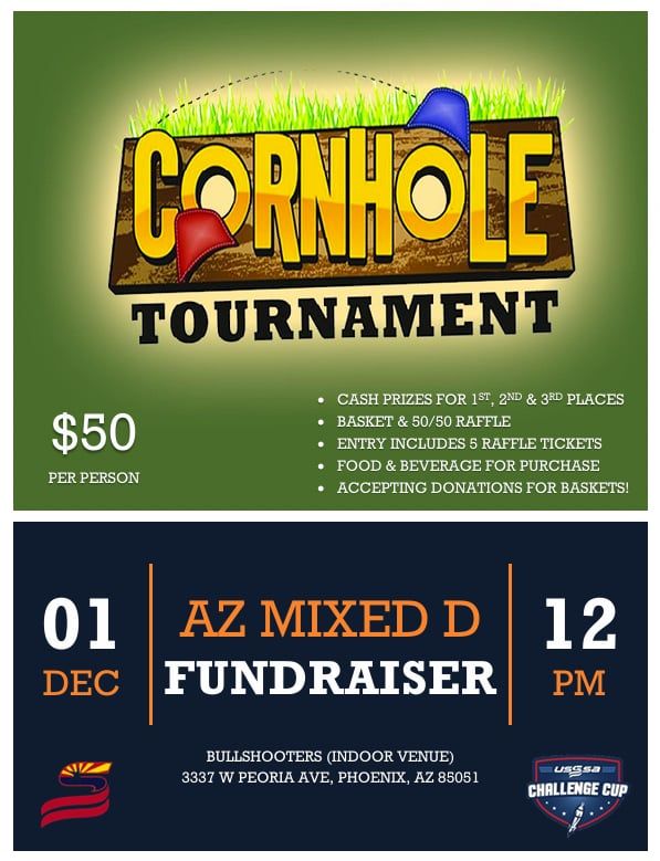 Mixed D Challenge Cup Cornhole Tournament