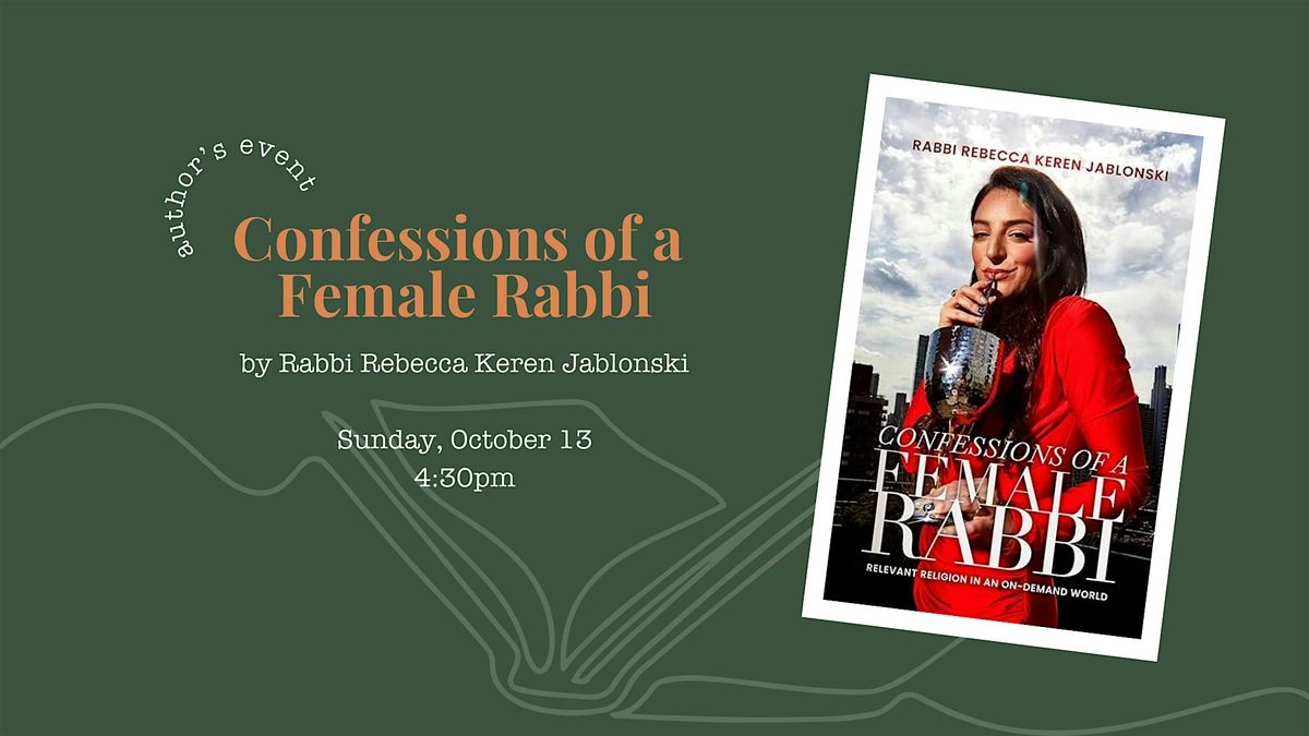 Author Event: Rabbi Rebecca Keren Jablonski