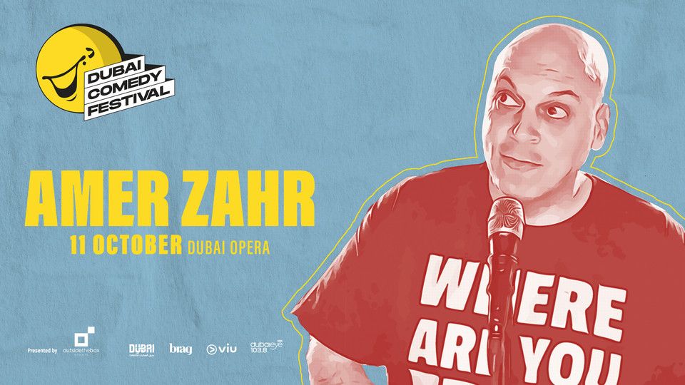 Amer Zahr Live at Dubai Comedy Festival 2025