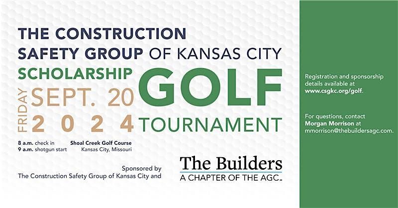 2024 Construction Safety Group of KC Scholarship Golf Tournament