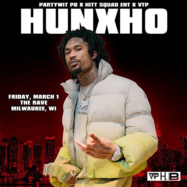 HUNXHO Live At The Rave \/ Eagles Club!!!