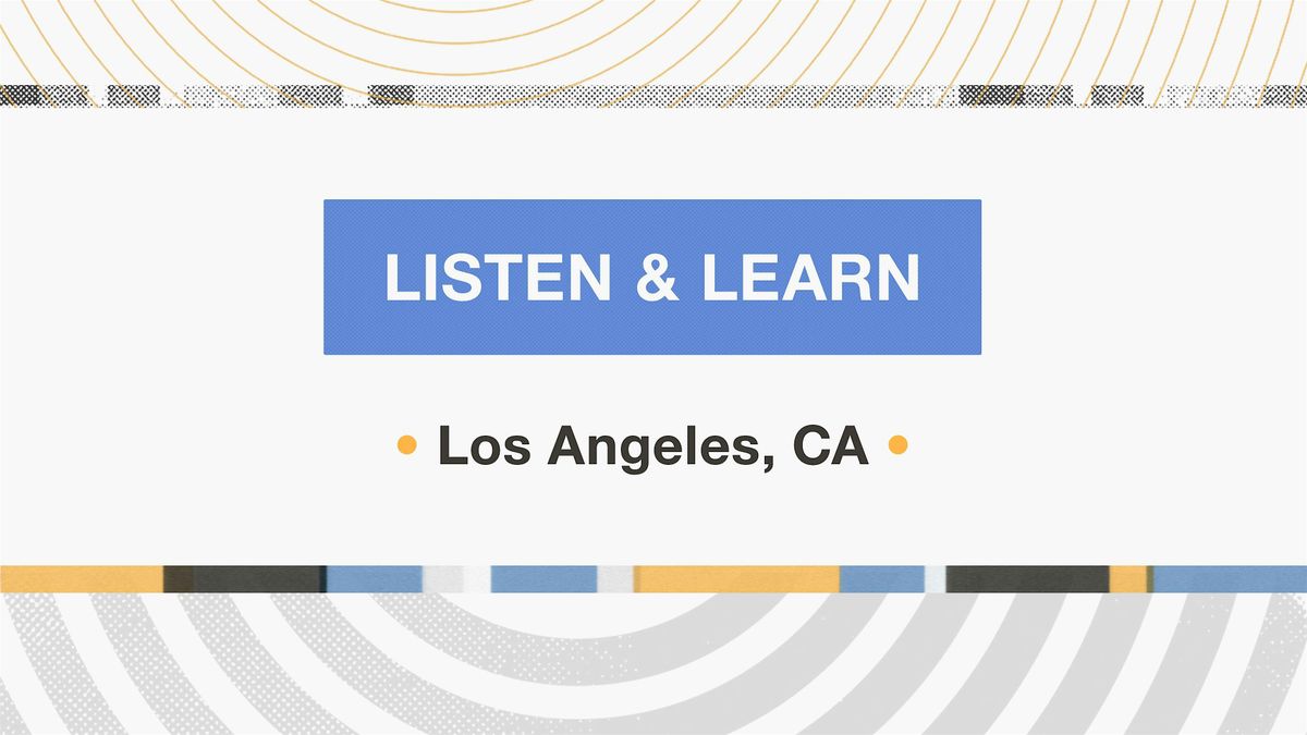 Meyer Sound Listen & Learn \u2014 Los Angeles