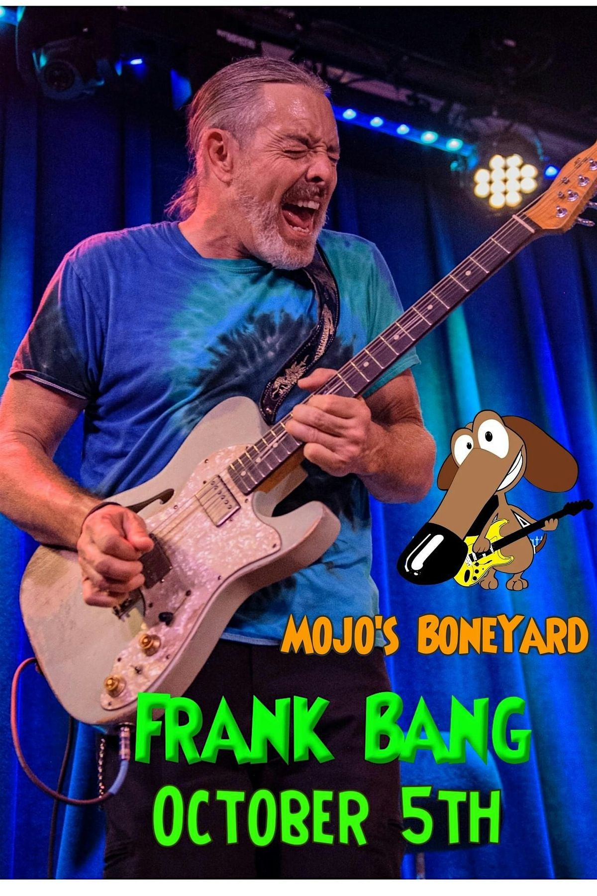 Chicago Blues Man - FRANK BANG  at Mojo's October 5th!