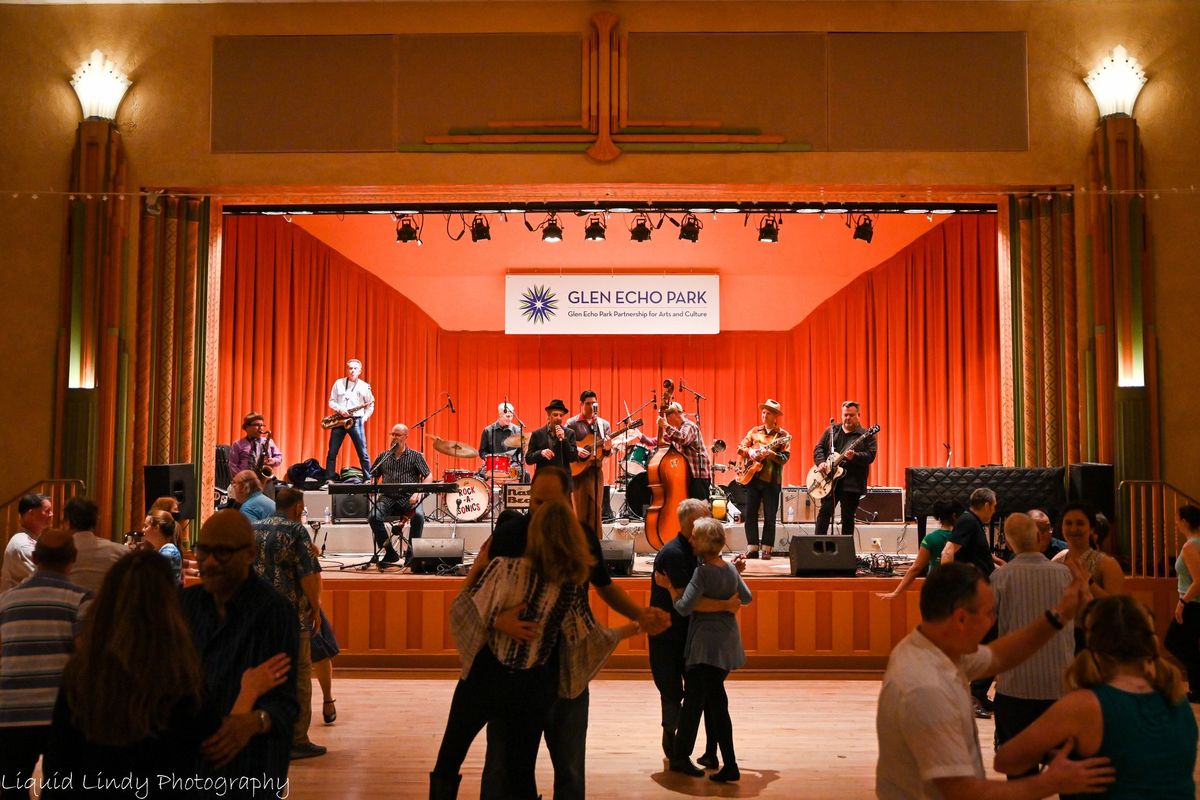 Swing Dance Battle of the Bands: ROCK-A-SONICS vs. NATTY BEAUX at the Spanish Ballroom