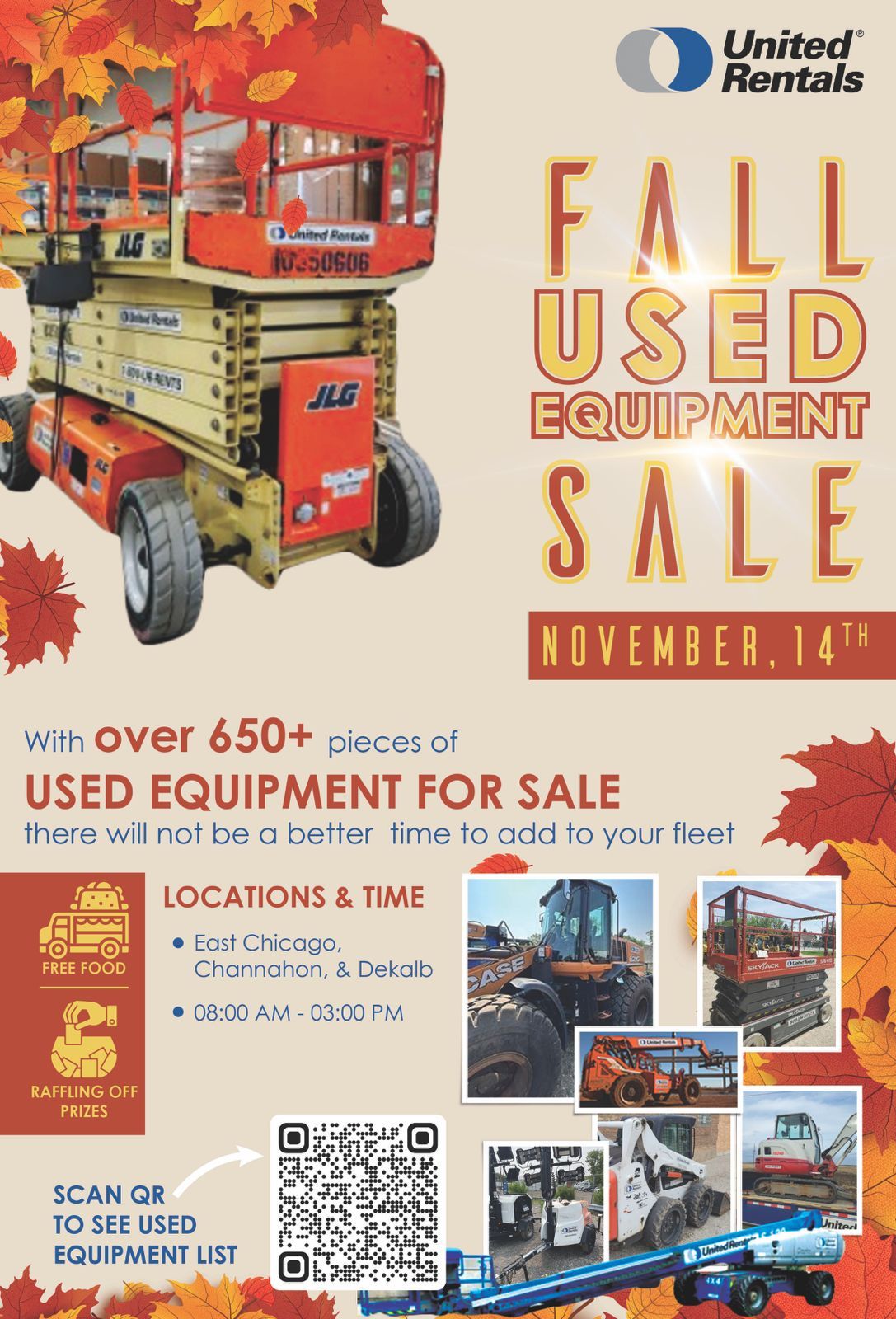 \ud83c\udf42 United Rentals Fall Yard Sale - Chicago Edition! \ud83c\udf42 C