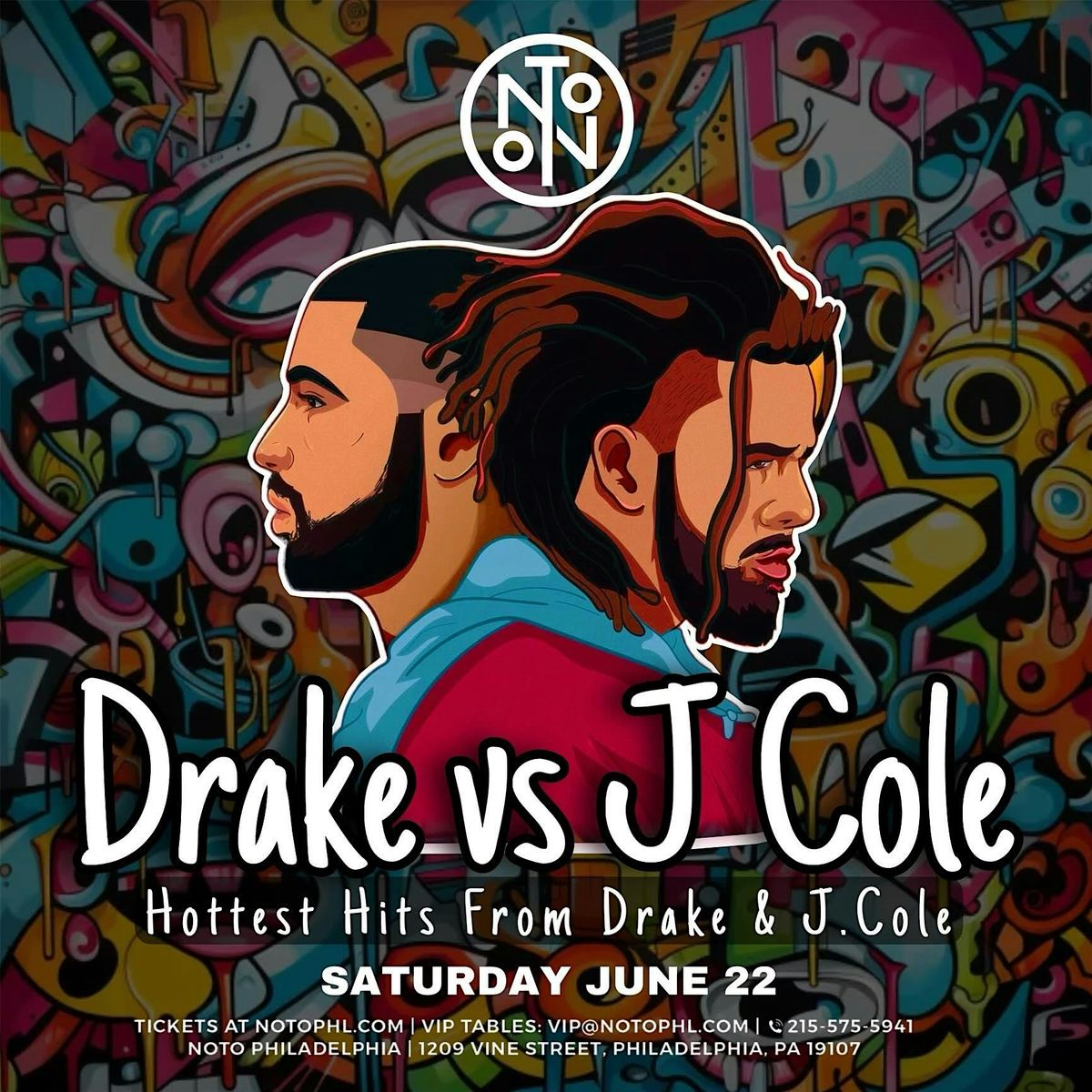 Drake vs J Cole @ Noto Philly June 22