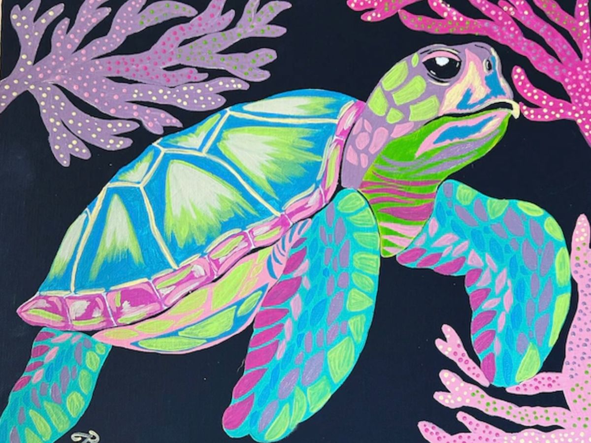 Sea Turtle Paint Night