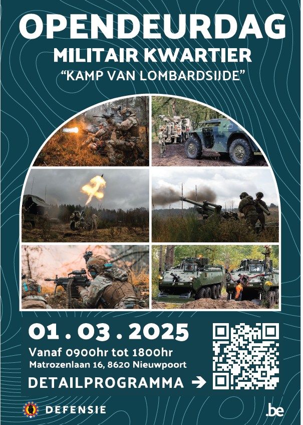 Opendeurdag - militair kwartier - "Kamp van Lombardsijde"