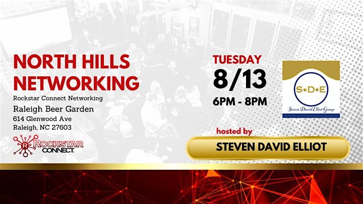 Free  North Hills Networking Rockstar Connect Event (August, NC)