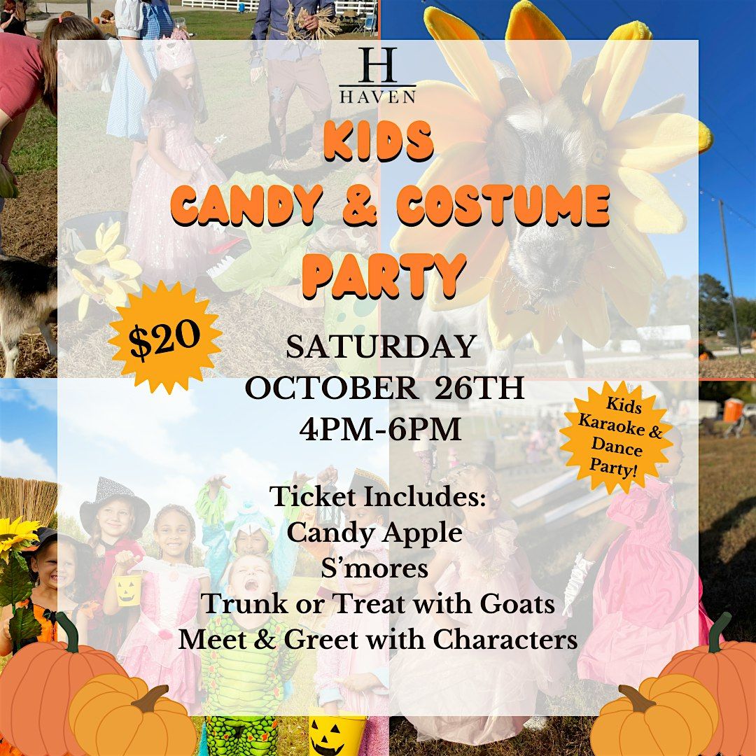 Kids Candy & Costume Party