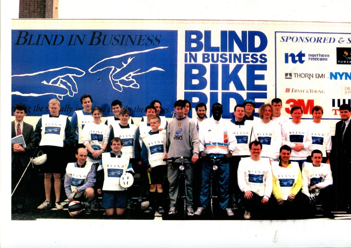 Blind in Business Bike Ride to Paris