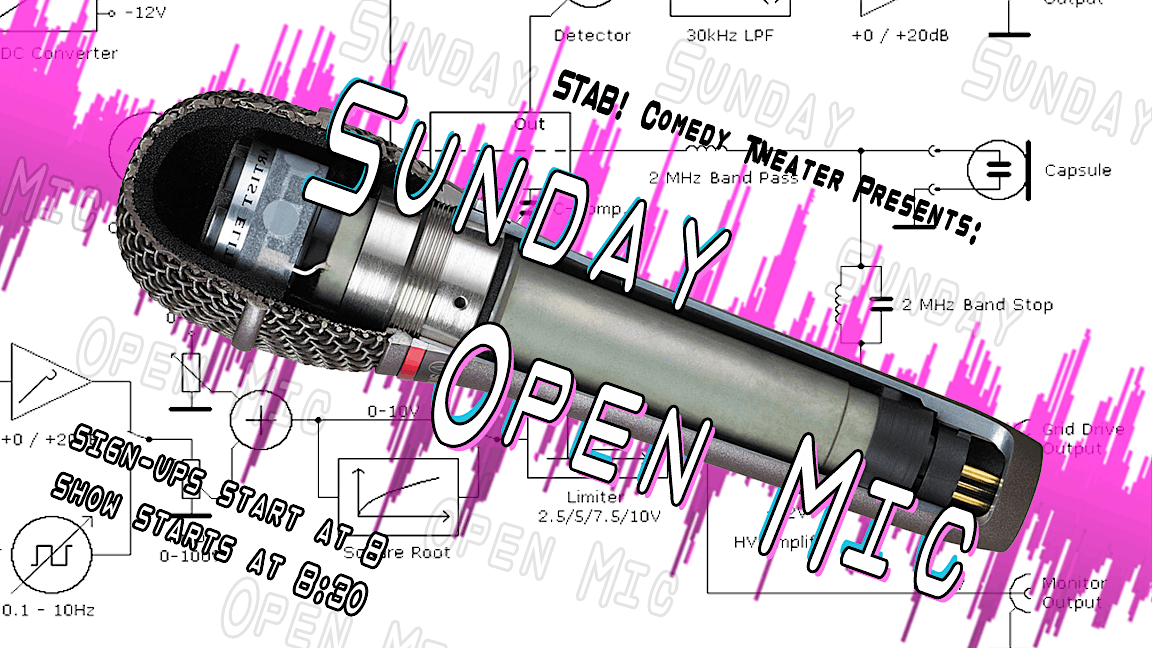 the STAB! mic (Sunday) - Open Mic Comedy