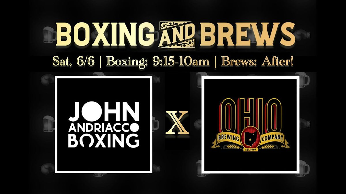Boxing & Brews: Ohio Brewing Co. hosts J.A.B.