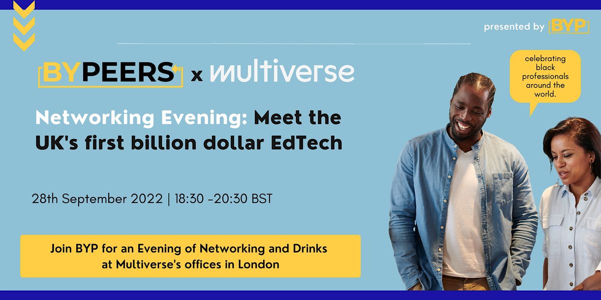 Networking Evening: Meet the UKs First Billion Dollar EdTech ...