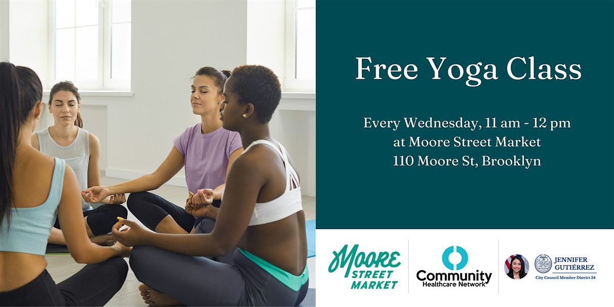 Free Yoga Class at Moore Street Market