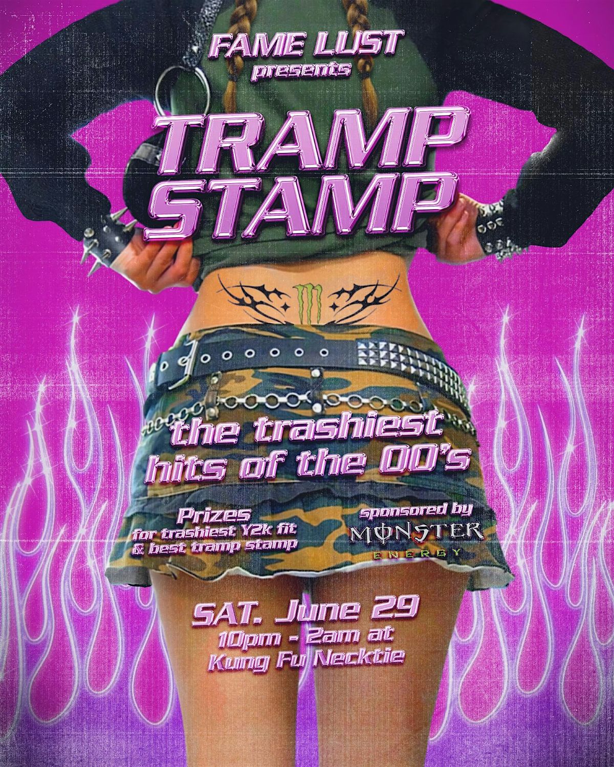 TRAMP STAMP (the trashiest hits of the 2000's) ~ Ticket link in description