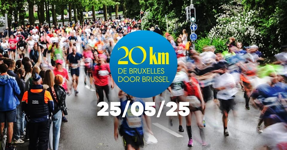 \ud83c\udfc3_\u2640\ud83c\udfc3 20km de Bruxelles door Brussel 2025 \ud83e\udd47 OFFICIAL EVENT \ud83d\udc5f