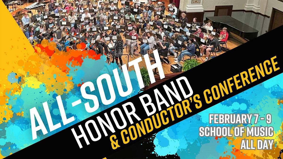 2025 USM All-South Honor Band & Conductor's Conference!