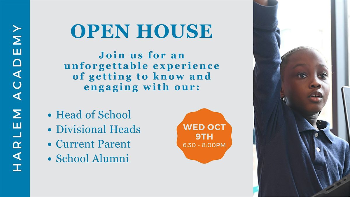 Harlem Academy Open House