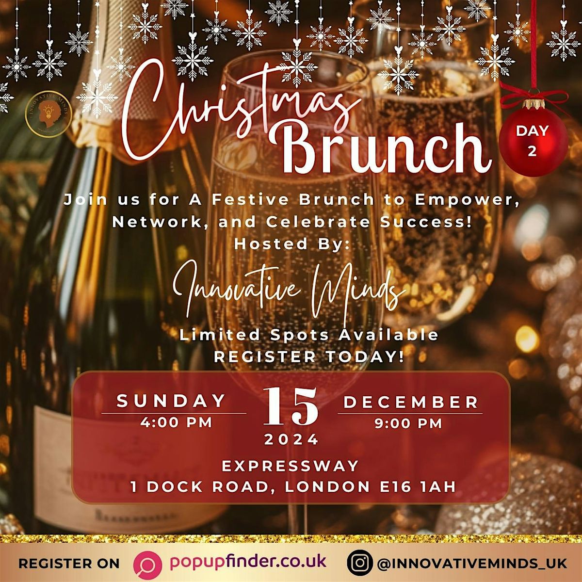 Christmas Brunch & Connect: Network and Celebrate Women in Business! DAY 2