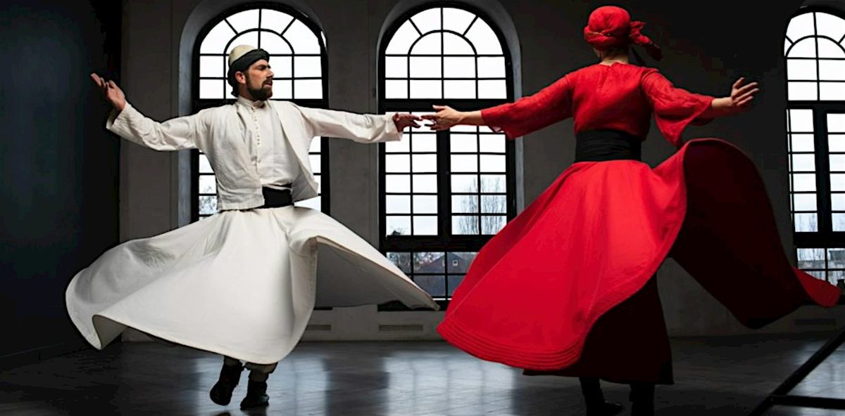 Sufi Whirling Space with Anna and Aziz