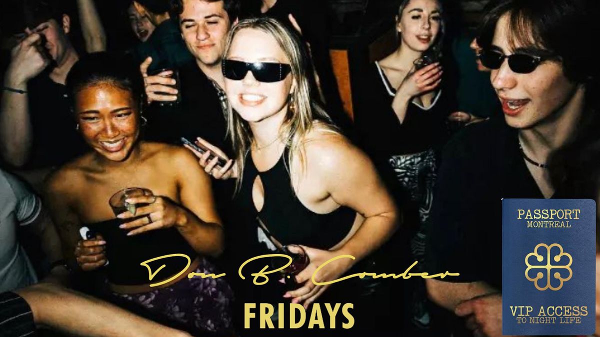 DON B COMBER FRIDAY NIGHTS