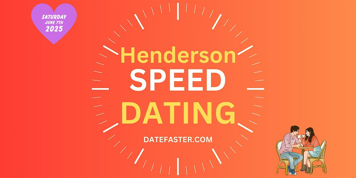 Speed Dating Henderson Singles 24-39