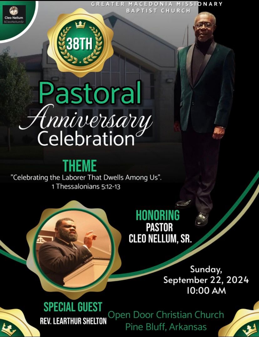 Celebrating 38 Years of Faithful Pastoral Leadership