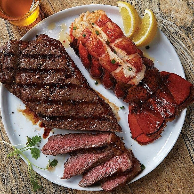 Spicket Lodge Steak and Lobster Dinner